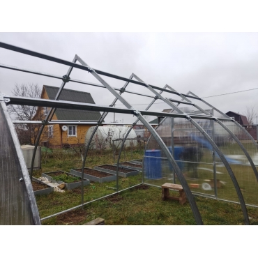 Теплица Каплевидная 40х20 - ширина 3.5 м в Нижнем Новгороде